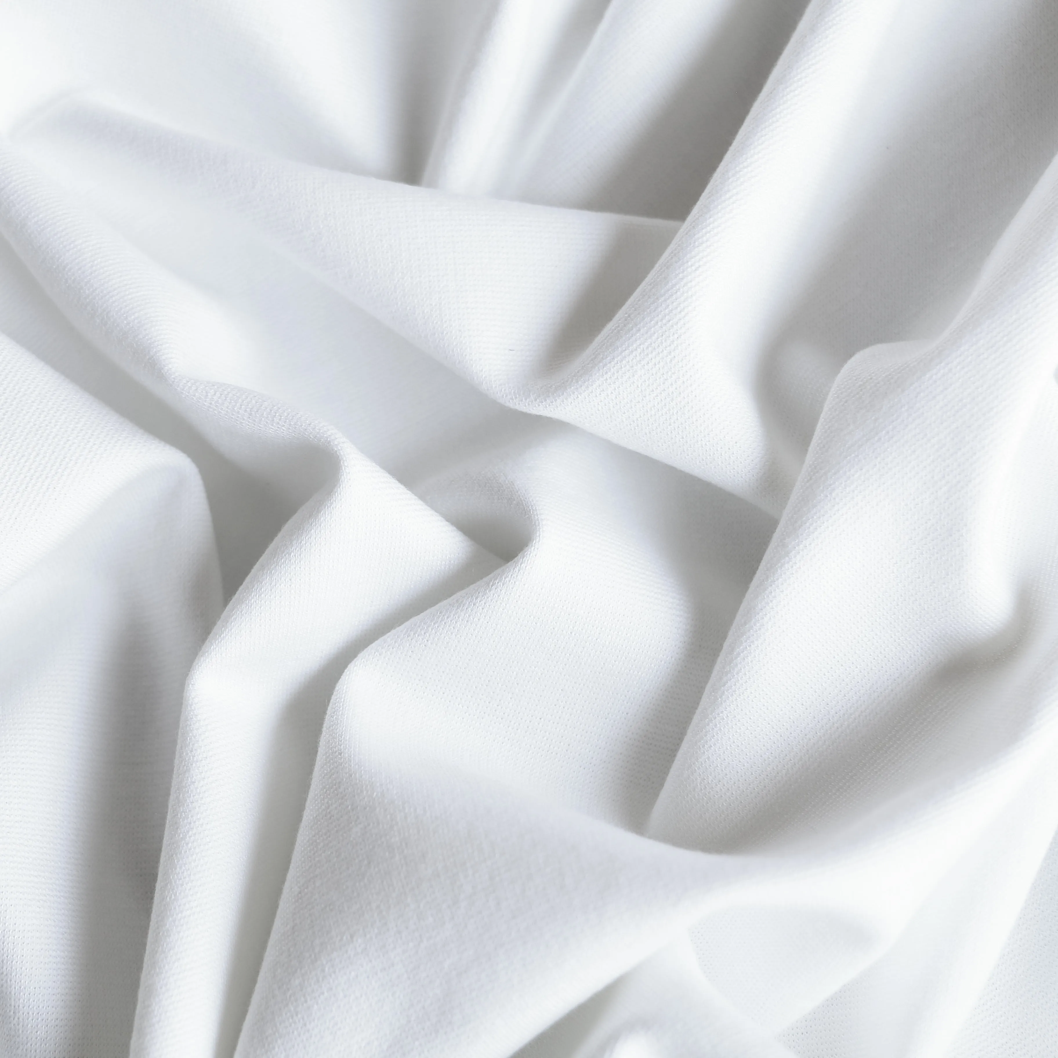 Bright White Ponti Knit