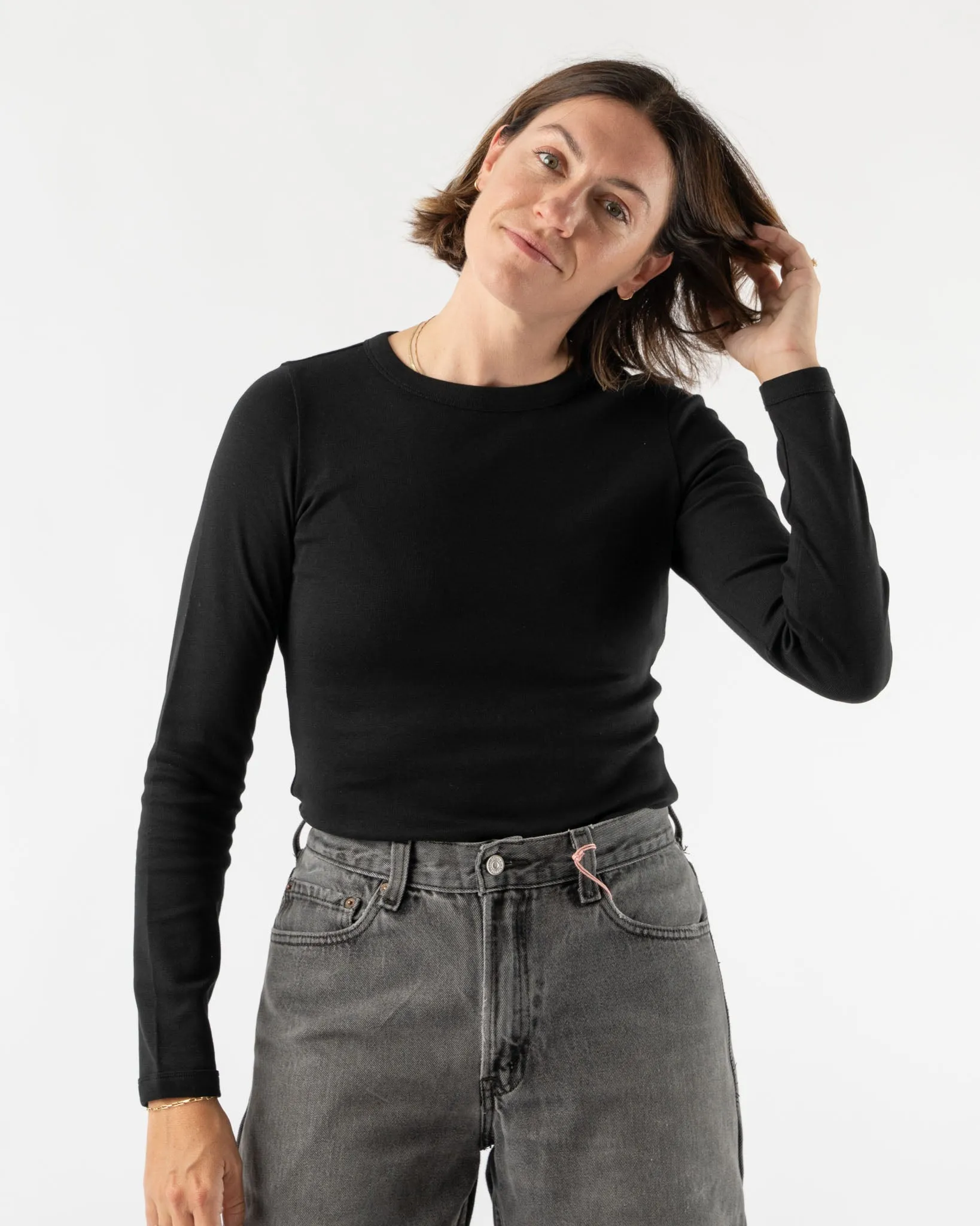 FLORE FLORE Max Tee in Black